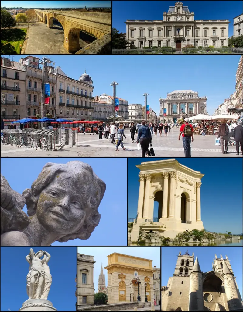 Montpellier óváros és egyetem