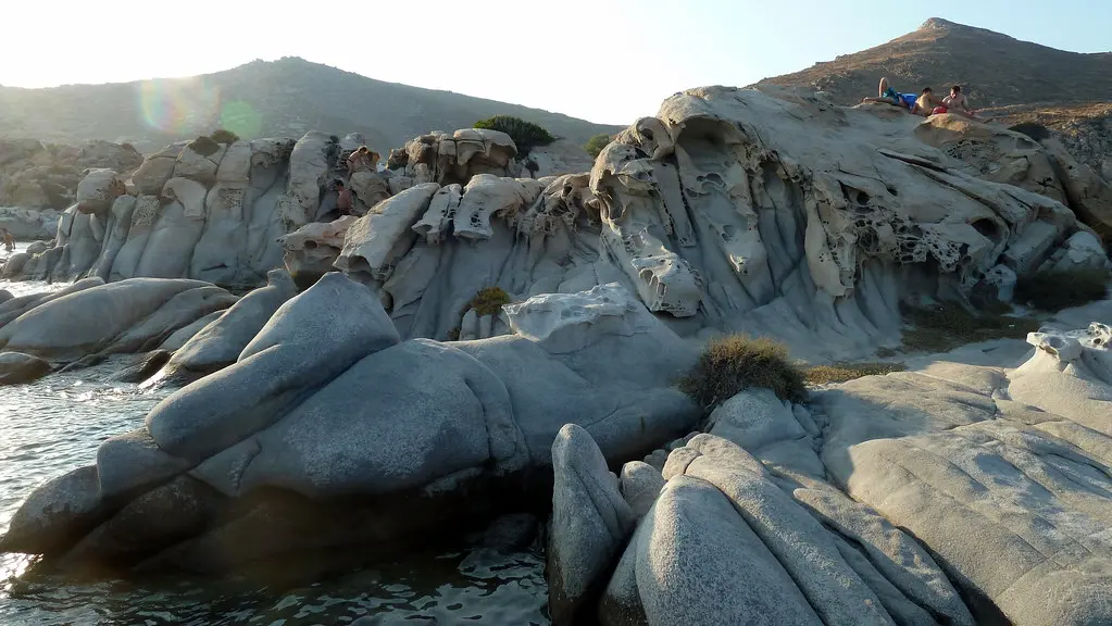 Kolymbithres sziklás strand