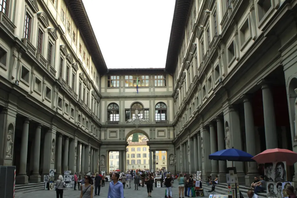 Firenze – Uffizi Galéria