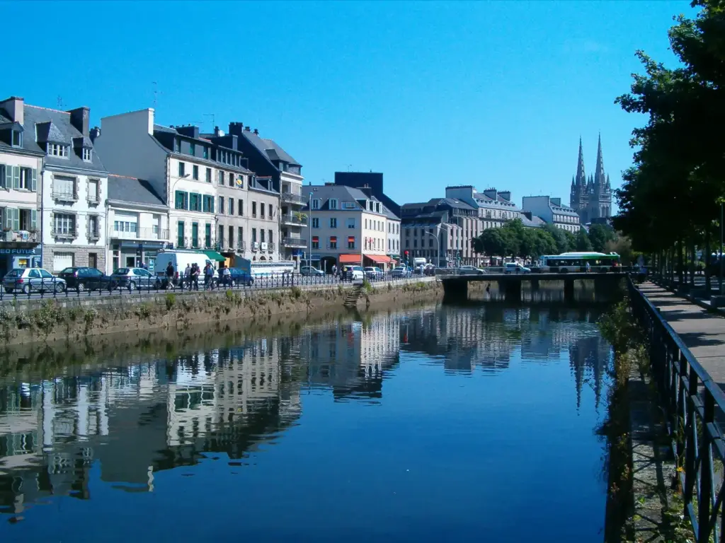 Quimper – gótikus katedrális