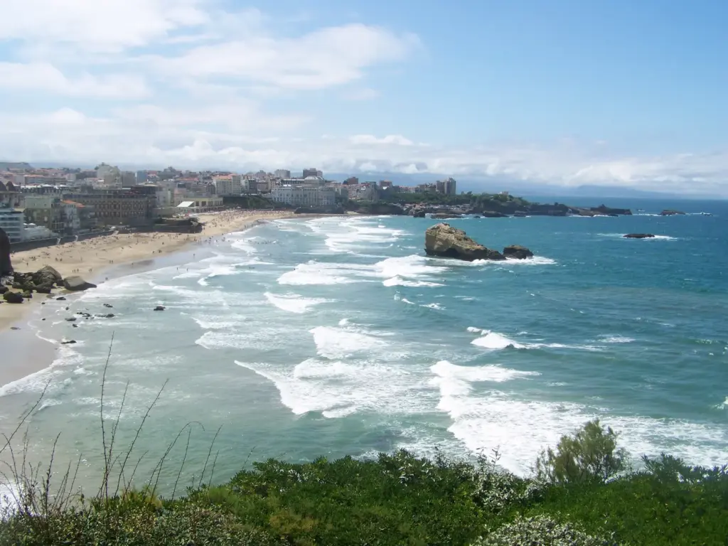 Biarritz szörfparadicsom