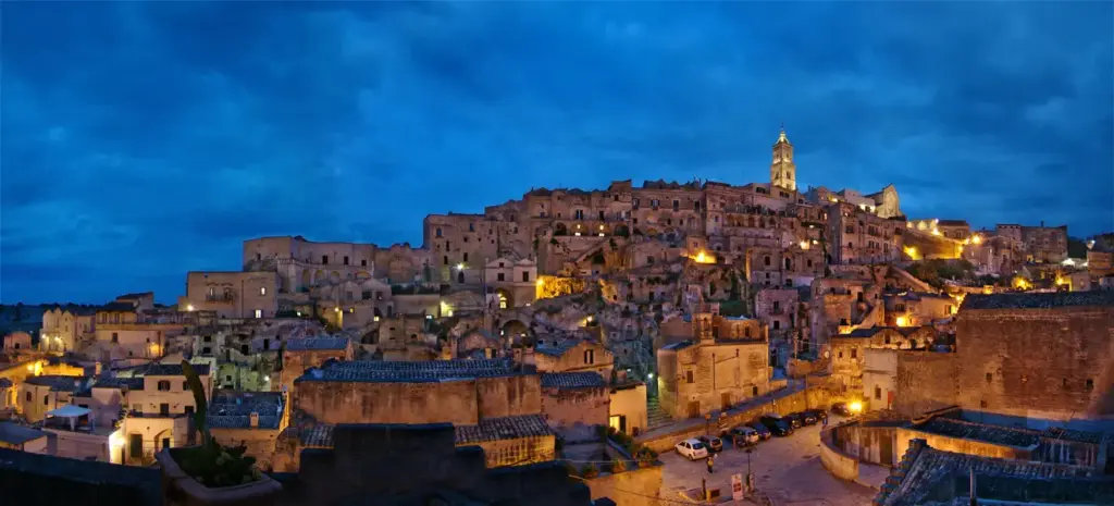 Matera – sassi barlangváros (UNESCO)