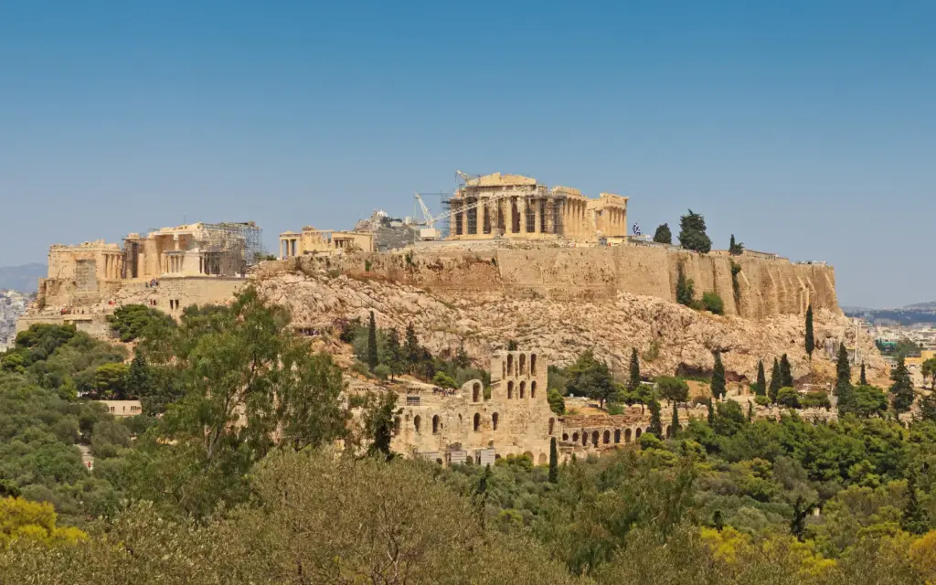 Akropolisz és Parthenon
