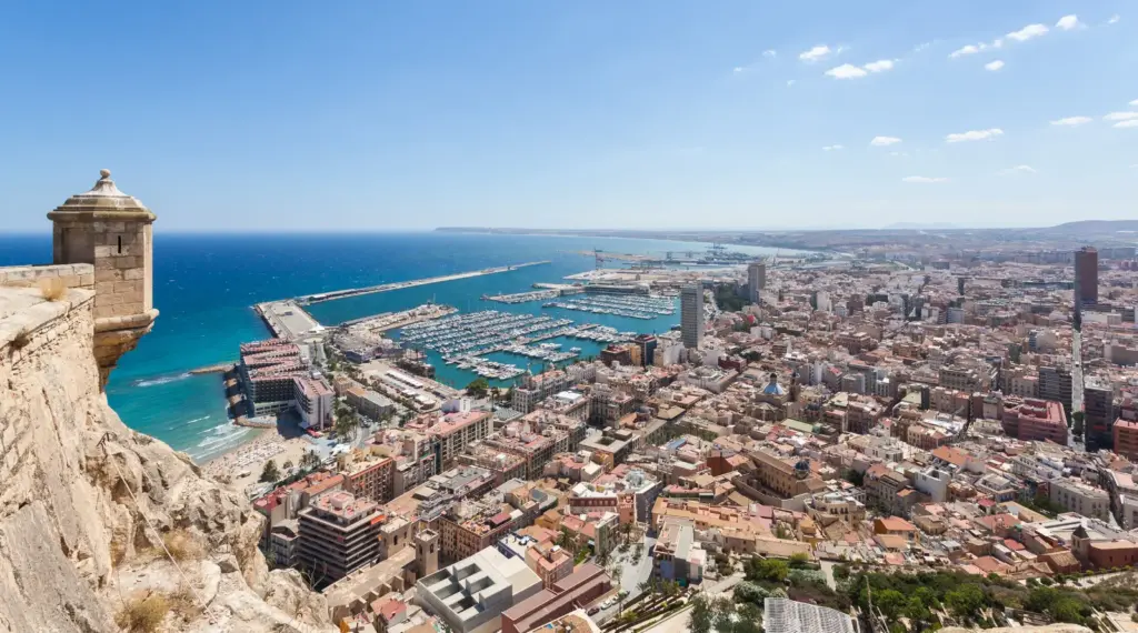 Alicante – Santa Bárbara vár