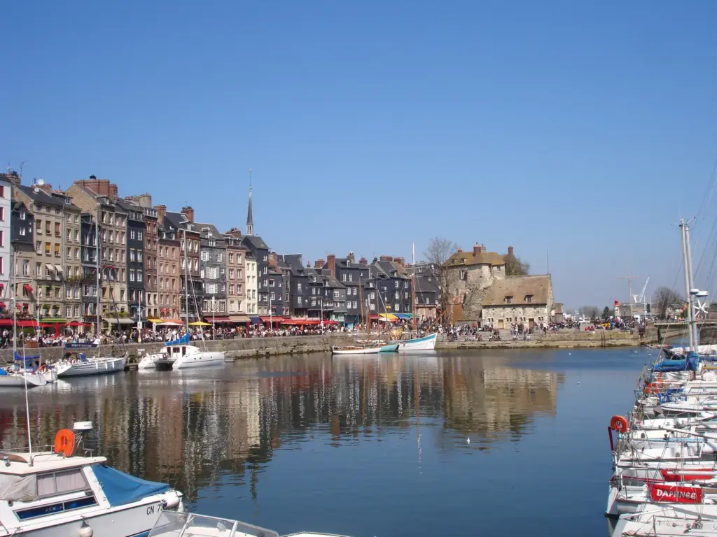 Honfleur régi kikötő