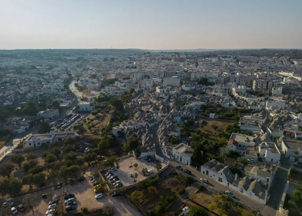 Alberobello – trulli kúpos házak (UNESCO)