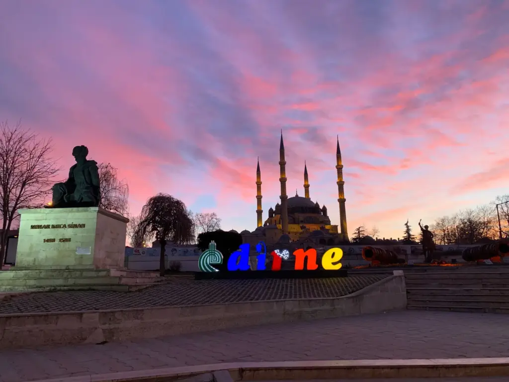 Edirne – Eski Cami (régi mecset)