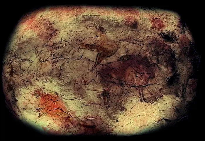 Altamira-barlang – paleolitikus festmények (UNESCO, másolat látogatható)
