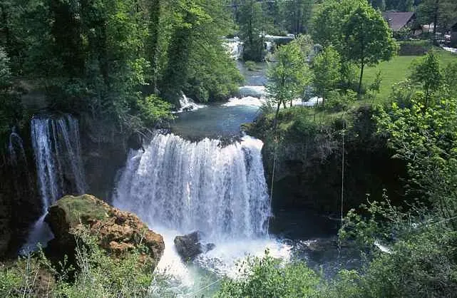 Rastoke vízimalom-falu