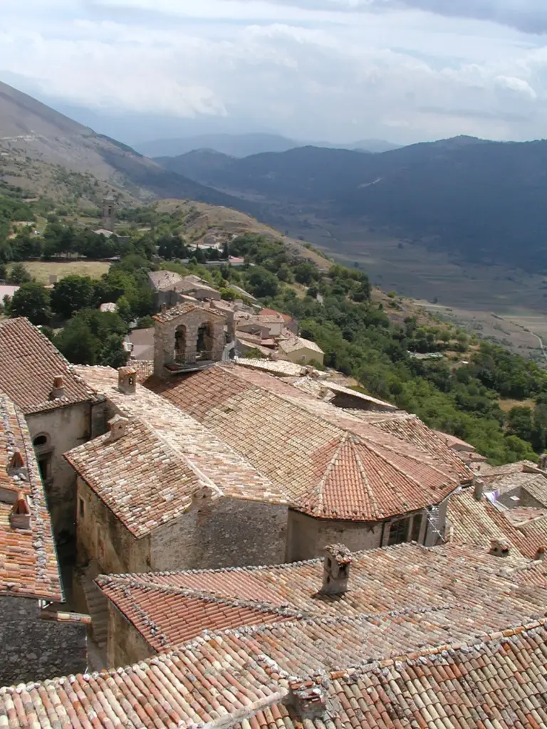 Santo Stefano di Sessanio – középkori kőfalu