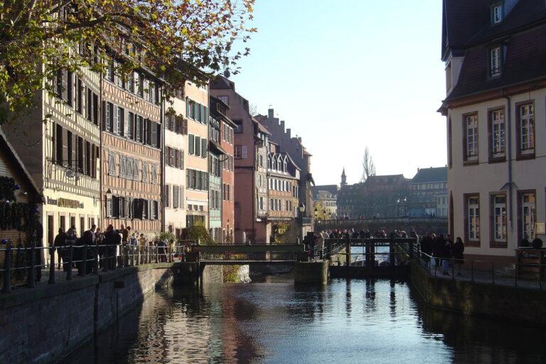 Strasbourg Petite France favázas negyed